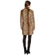 Пальто меховое Leopard Guess